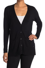 Load image into Gallery viewer, T Tahari Long Sleeve V-Neck Cardigan

