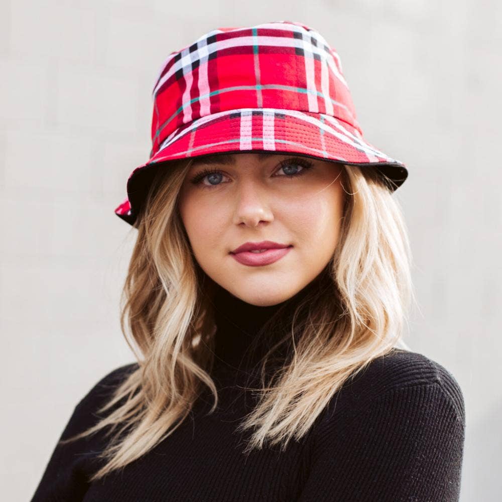 Bri Bucket Hat - Red