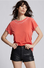 Load image into Gallery viewer, Paprika Distressed Tee
