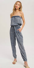 Load image into Gallery viewer, ACID WASH TUBE JUMPSUIT
