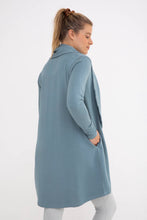 Load image into Gallery viewer, Fleece Lined Flowy Open Cardigan
