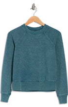 Load image into Gallery viewer, Stone Washed Sweatshirt-Teal
