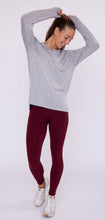 Load image into Gallery viewer, Long Sleeve Raglan Detail Top
