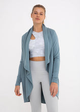 Load image into Gallery viewer, Fleece Lined Flowy Open Cardigan

