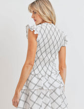 Load image into Gallery viewer, Smocked Ruffle Sleeve Top

