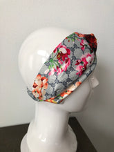 Load image into Gallery viewer, Floral Satin Elastic Headband
