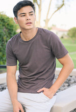 Load image into Gallery viewer, Pima Cotton Breathable Scallop Hem Tee
