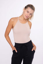 Load image into Gallery viewer, X Back Ribbed Bodysuit
