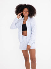 Load image into Gallery viewer, Marbled Zip-Up Active Jacket
