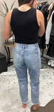 Load image into Gallery viewer, Nature Denim High Rise Crop Mom Jeans- FINAL SALE
